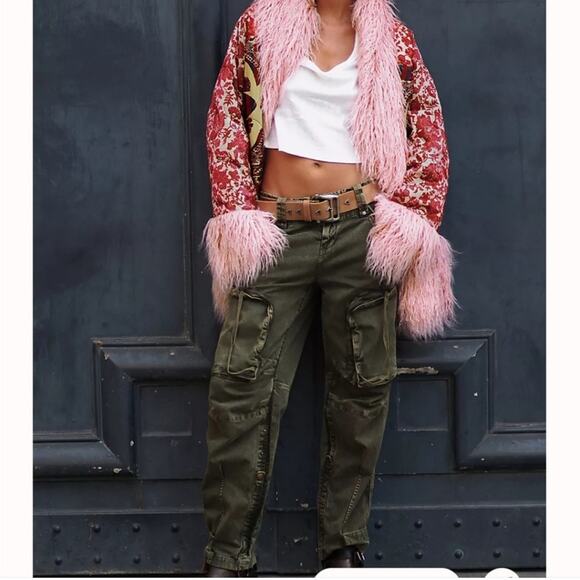 Free People We The Free Can't Compare Slouch Pants M - Picture 5 of 8